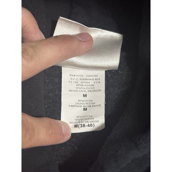 Hanes “Made In Alaska” Graphic Logo Hoodie Sweatshirt Y2K Casual - Men’s Medium - Picture 4 of 7